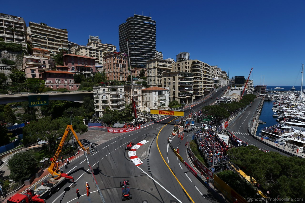 GP MONACO, 26.05.2013- Gara, Fernando Alonso (ESP) Ferrari F138 