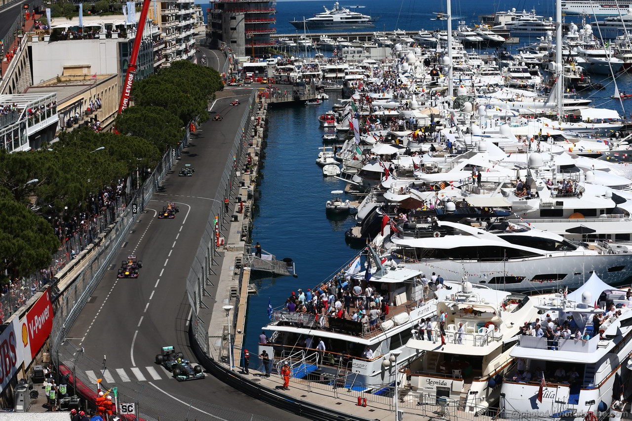 GP MONACO, 26.05.2013- Gara, Nico Rosberg (GER) Mercedes AMG F1 W04 