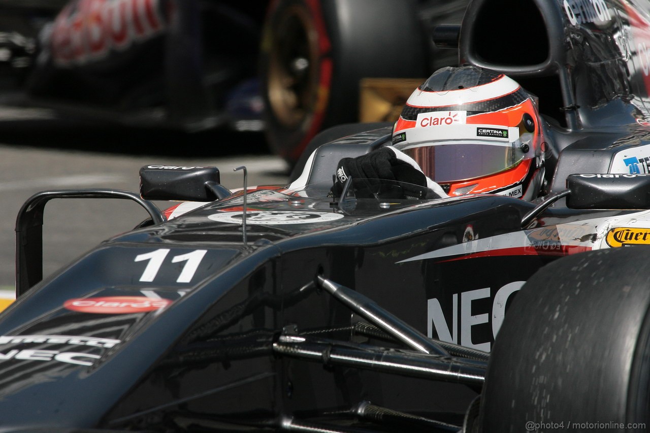 GP MONACO, 26.05.2013- Gara, Nico Hulkenberg (GER) Sauber F1 Team C32 