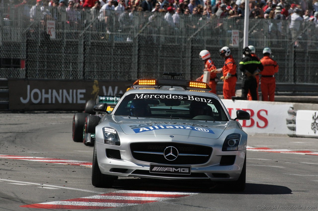 GP MONACO, 26.05.2013- Gara, The Safety car on the track