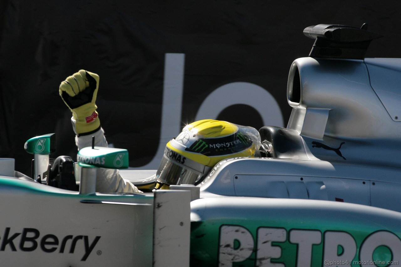 GP MONACO, 26.05.2013- Gara, Nico Rosberg (GER) Mercedes AMG F1 W04 vincitore 