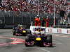 GP MONACO, 26.05.2013- Gara, Sebastian Vettel (GER) Red Bull Racing RB9 davanti a Mark Webber (AUS) Red Bull Racing RB9 