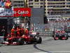 GP MONACO, 26.05.2013- Gara, Fernando Alonso (ESP) Ferrari F138 davanti a Jenson Button (GBR) McLaren Mercedes MP4-28 