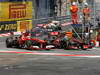 GP MONACO, 26.05.2013- Gara, Fernando Alonso (ESP) Ferrari F138 e Sergio Perez (MEX) McLaren MP4-28