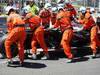 GP MONACO, 26.05.2013- Gara, Crash, Pastor Maldonado (VEN) Williams F1 Team FW35 