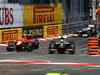 GP MONACO, 26.05.2013- Gara, Max Chilton (GBR), Marussia F1 Team MR02 e Esteban Gutierrez (MEX), Sauber F1 Team C32 