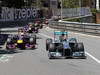 GP MONACO, 26.05.2013- Gara, Sebastian Vettel (GER) Red Bull Racing RB9 e Lewis Hamilton (GBR) Mercedes AMG F1 W04 