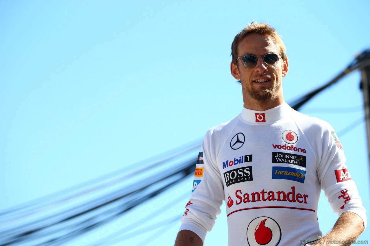 GP MONACO, 23.05.2013- Prove Libere 1, Jenson Button (GBR) McLaren Mercedes MP4-28