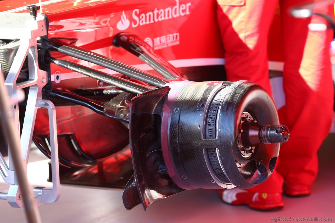GP MONACO, 23.05.2013- Prove Libere 1, Ferrari F138, detail