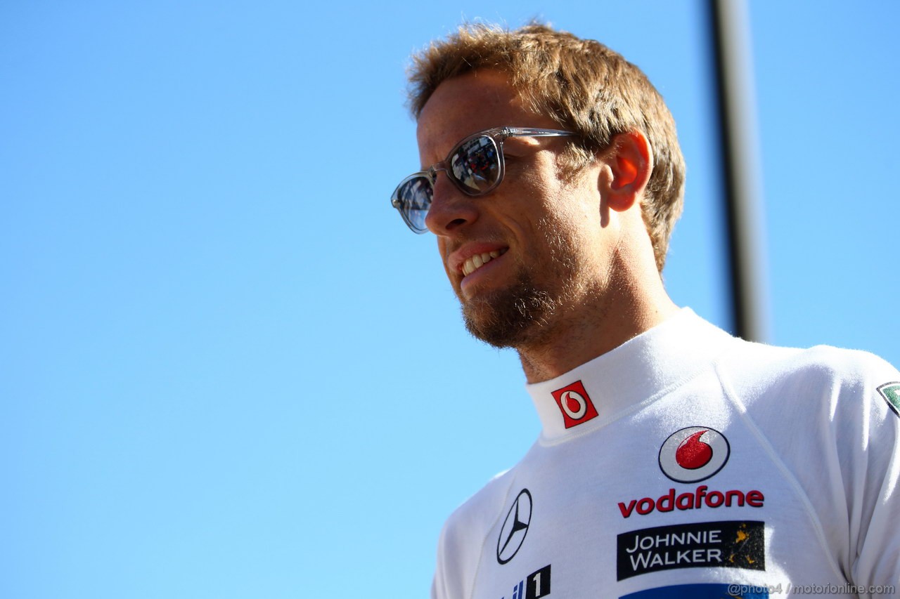 GP MONACO, 23.05.2013- Prove Libere 1, Jenson Button (GBR) McLaren Mercedes MP4-28 