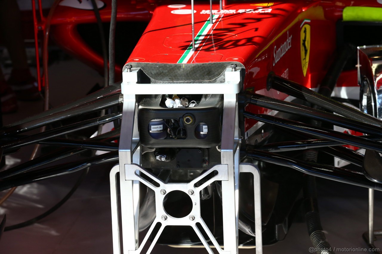 GP MONACO, 23.05.2013- Prove Libere 1, Ferrari F138, detail
