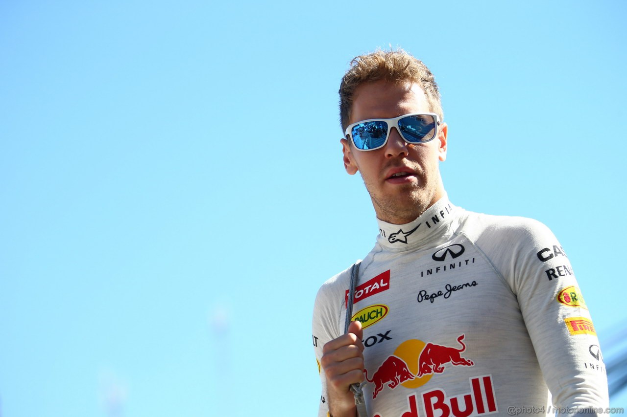 GP MONACO, 23.05.2013- Prove Libere 1, Sebastian Vettel (GER) Red Bull Racing RB9 