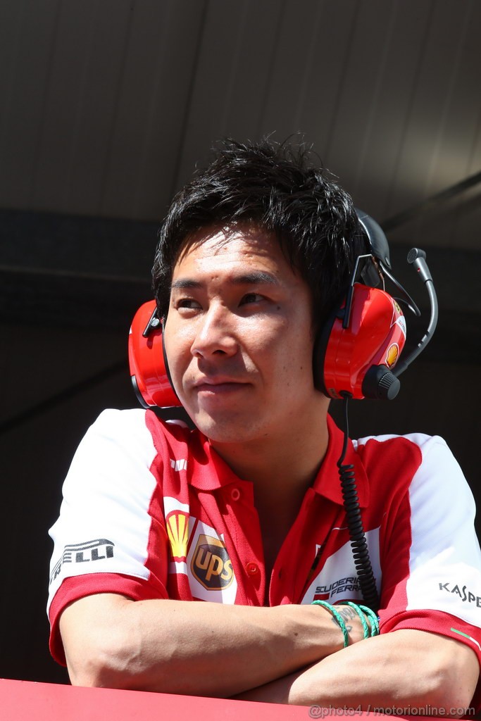 GP MONACO, 23.05.2013- Prove Libere 1, Kamui Kobayashi (JAP)