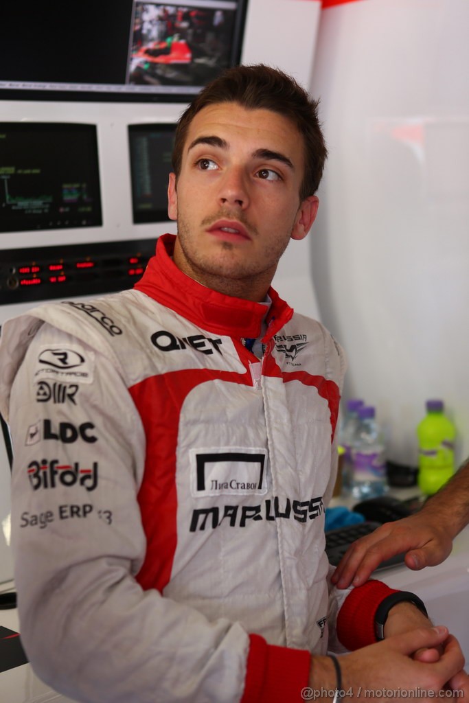 GP MONACO, 23.05.2013- Prove Libere 1, Jules Bianchi (FRA) Marussia F1 Team MR02 