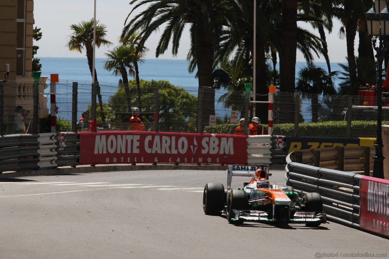 GP MONACO, 23.05.2013- Prove Libere 1, Paul di Resta (GBR) Sahara Force India F1 Team VJM06 