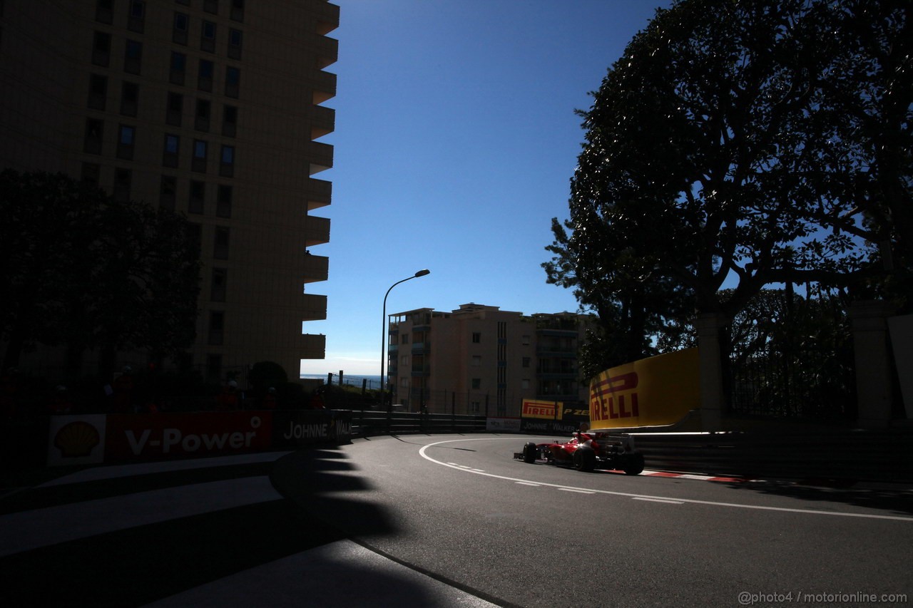 GP MONACO, 23.05.2013- Prove Libere 1, Fernando Alonso (ESP) Ferrari F138 