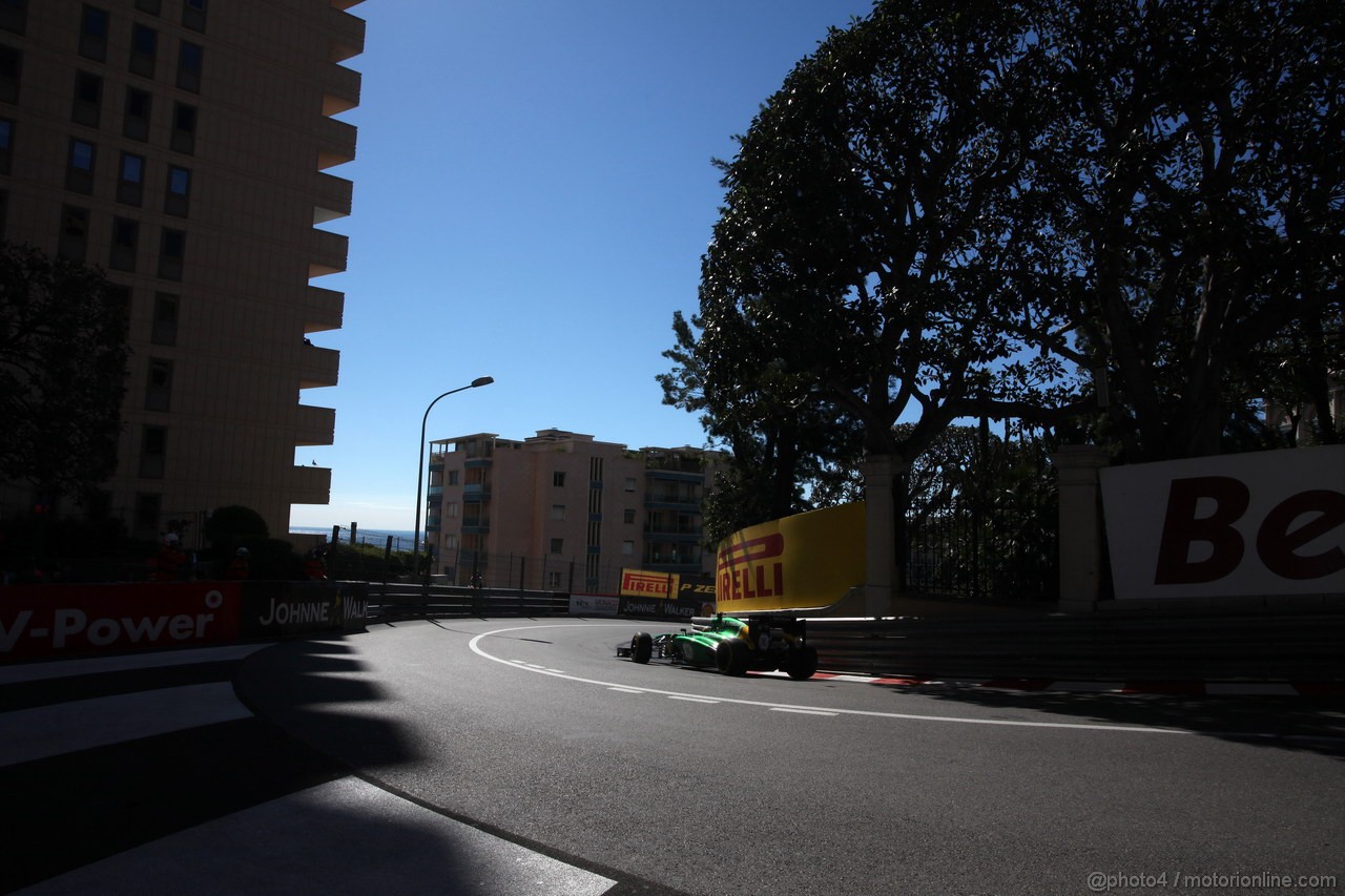 GP MONACO, 23.05.2013- Prove Libere 1, Charles Pic (FRA) Caterham F1 Team CT03 