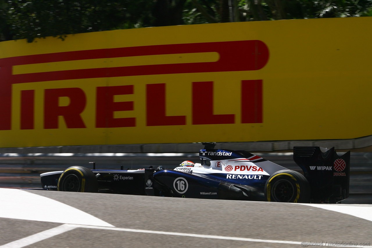 GP MONACO, 23.05.2013- Prove Libere 1, Valtteri Bottas (FIN), Williams F1 Team FW35 