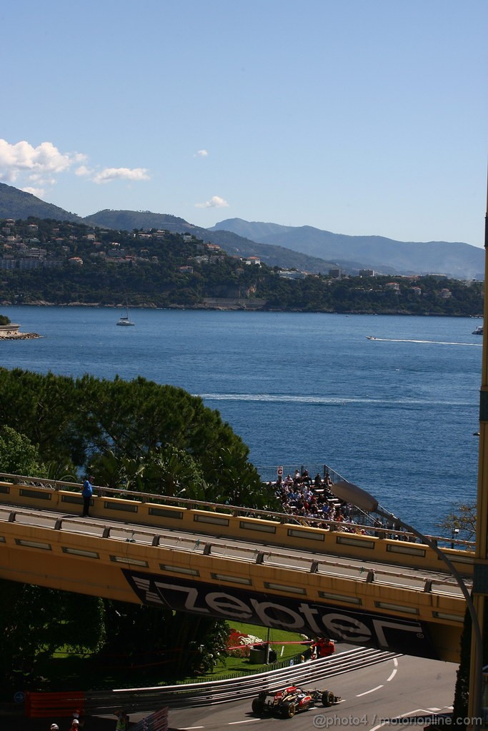GP MONACO, 23.05.2013- Prove Libere 1,Romain Grosjean (FRA) Lotus F1 Team E21 