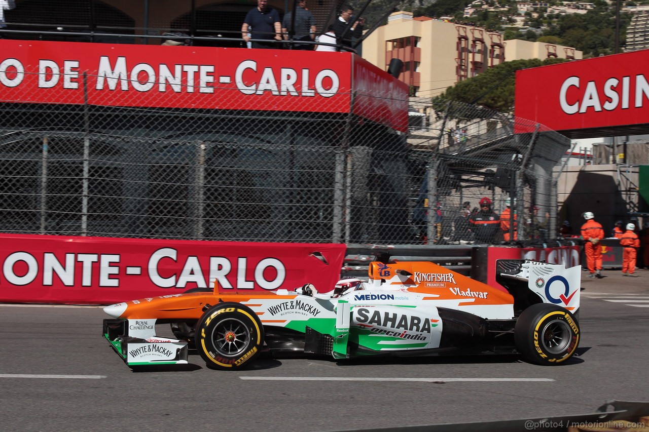 GP MONACO, 23.05.2013- Prove Libere 1,Paul di Resta (GBR) Sahara Force India F1 Team VJM06 