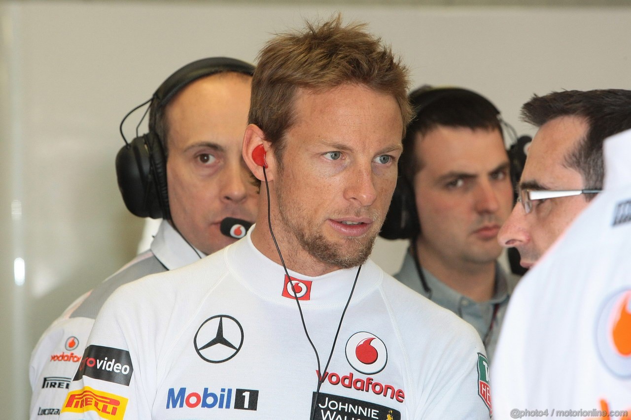 GP MONACO, 23.05.2013- Prove Libere 1, Jenson Button (GBR) McLaren Mercedes MP4-28 