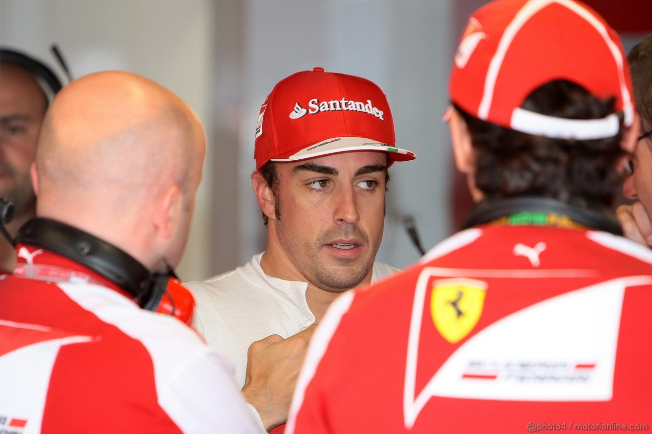 GP MONACO, 23.05.2013- Prove Libere 1, Fernando Alonso (ESP) Ferrari F138