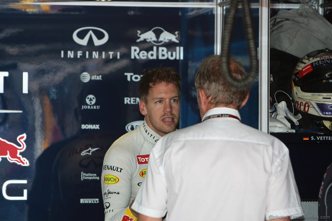 GP MONACO, 23.05.2013- Prove Libere 1, Sebastian Vettel (GER) Red Bull Racing RB9 