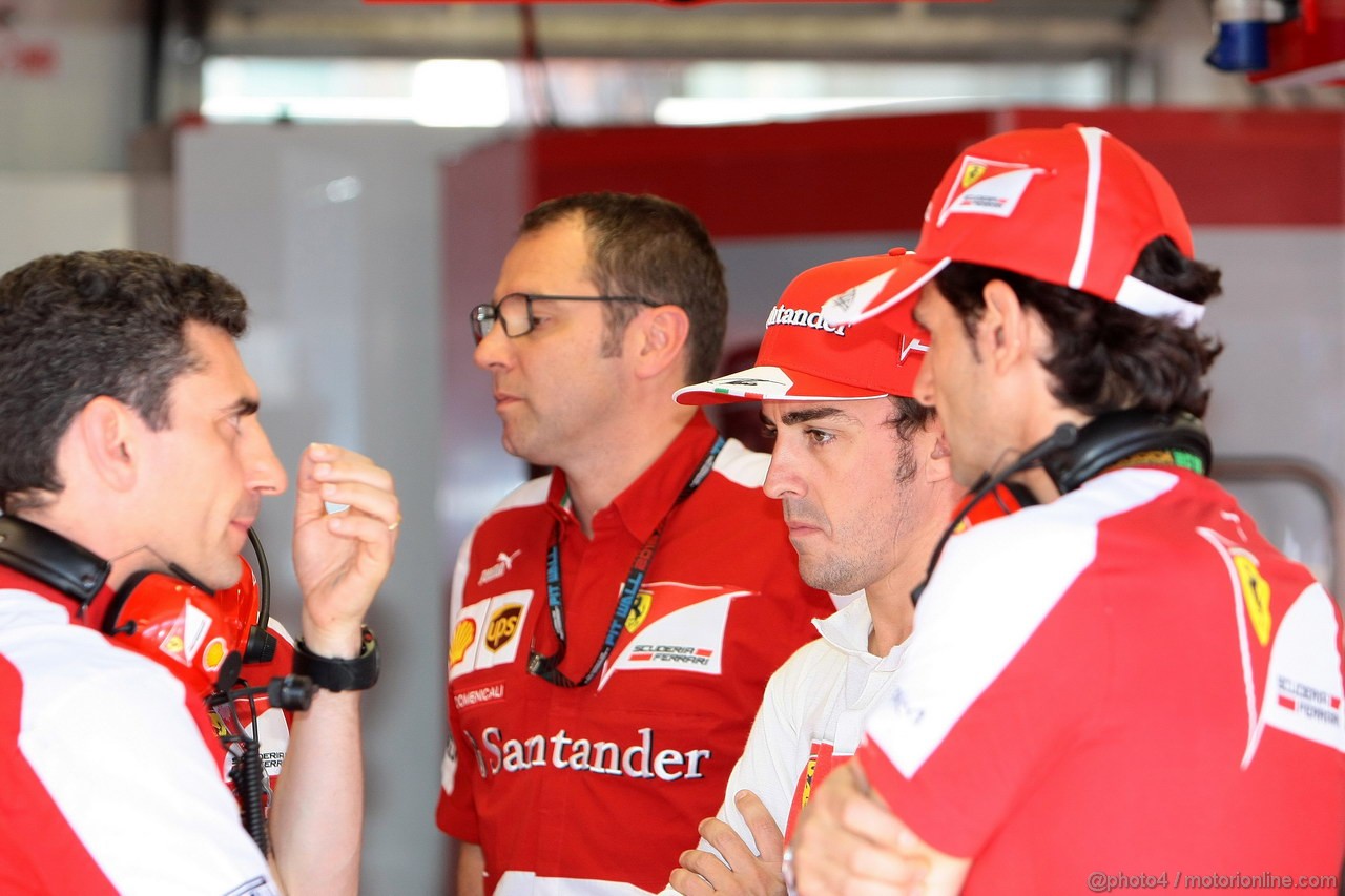 GP MONACO, 23.05.2013- Prove Libere 1, Fernando Alonso (ESP) Ferrari F138 
