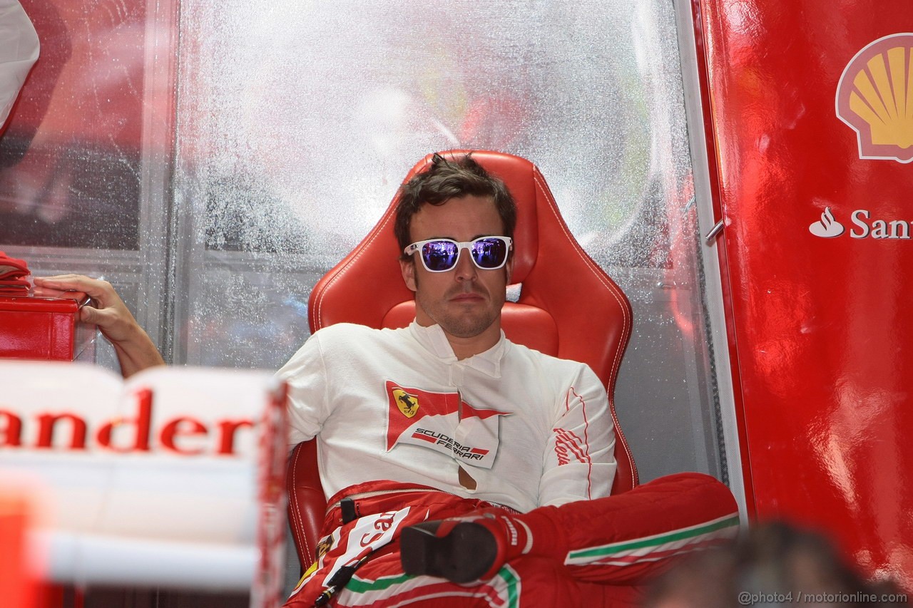 GP MONACO, 23.05.2013- Prove Libere 1, Fernando Alonso (ESP) Ferrari F138 