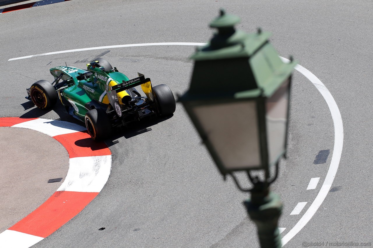 GP MONACO, 23.05.2013- Prove Libere 1, Giedo Van der Garde (NED), Caterham F1 Team CT03 