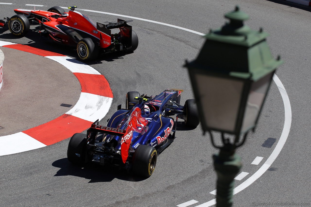GP MONACO, 23.05.2013- Prove Libere 1, Daniel Ricciardo (AUS) Scuderia Toro Rosso STR8 