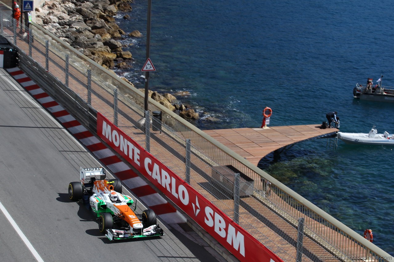 GP MONACO, 23.05.2013- Prove Libere 1, Adrian Sutil (GER), Sahara Force India F1 Team VJM06 