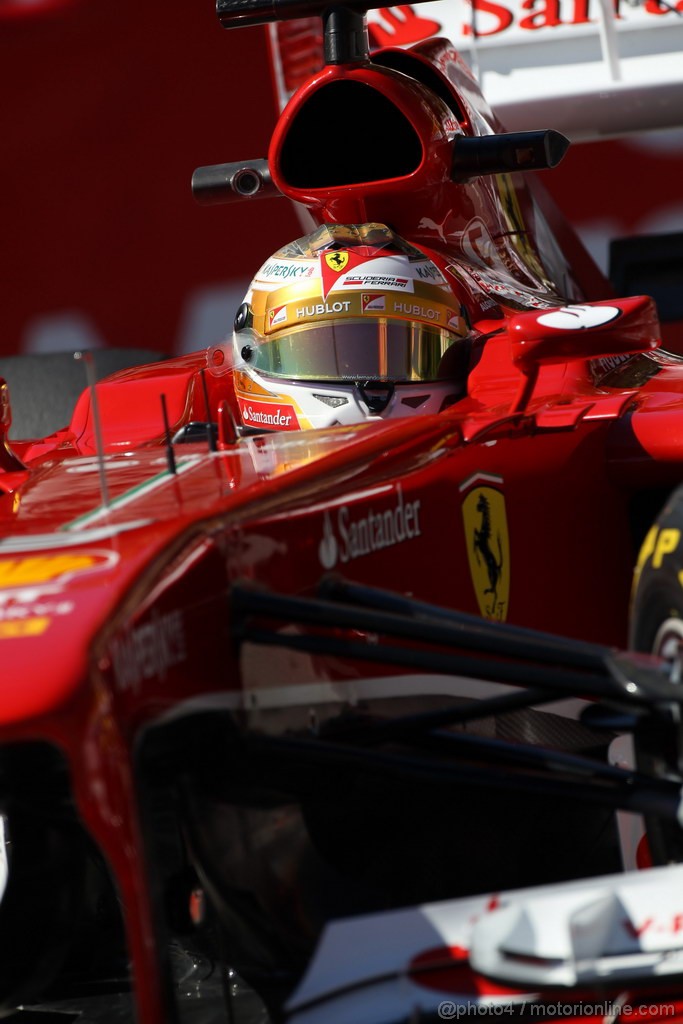GP MONACO, 23.05.2013- Prove Libere 1, Fernando Alonso (ESP) Ferrari F138 