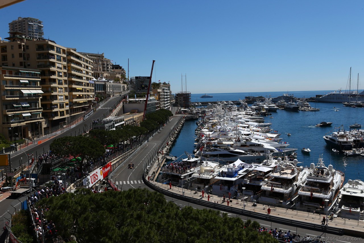 GP MONACO, 23.05.2013- Prove Libere 1, Kimi Raikkonen (FIN) Lotus F1 Team E21 