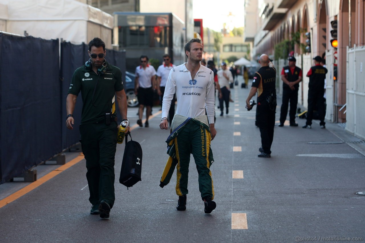 GP MONACO, 23.05.2013- Prove Libere 1, Giedo Van der Garde (NED), Caterham F1 Team CT03 