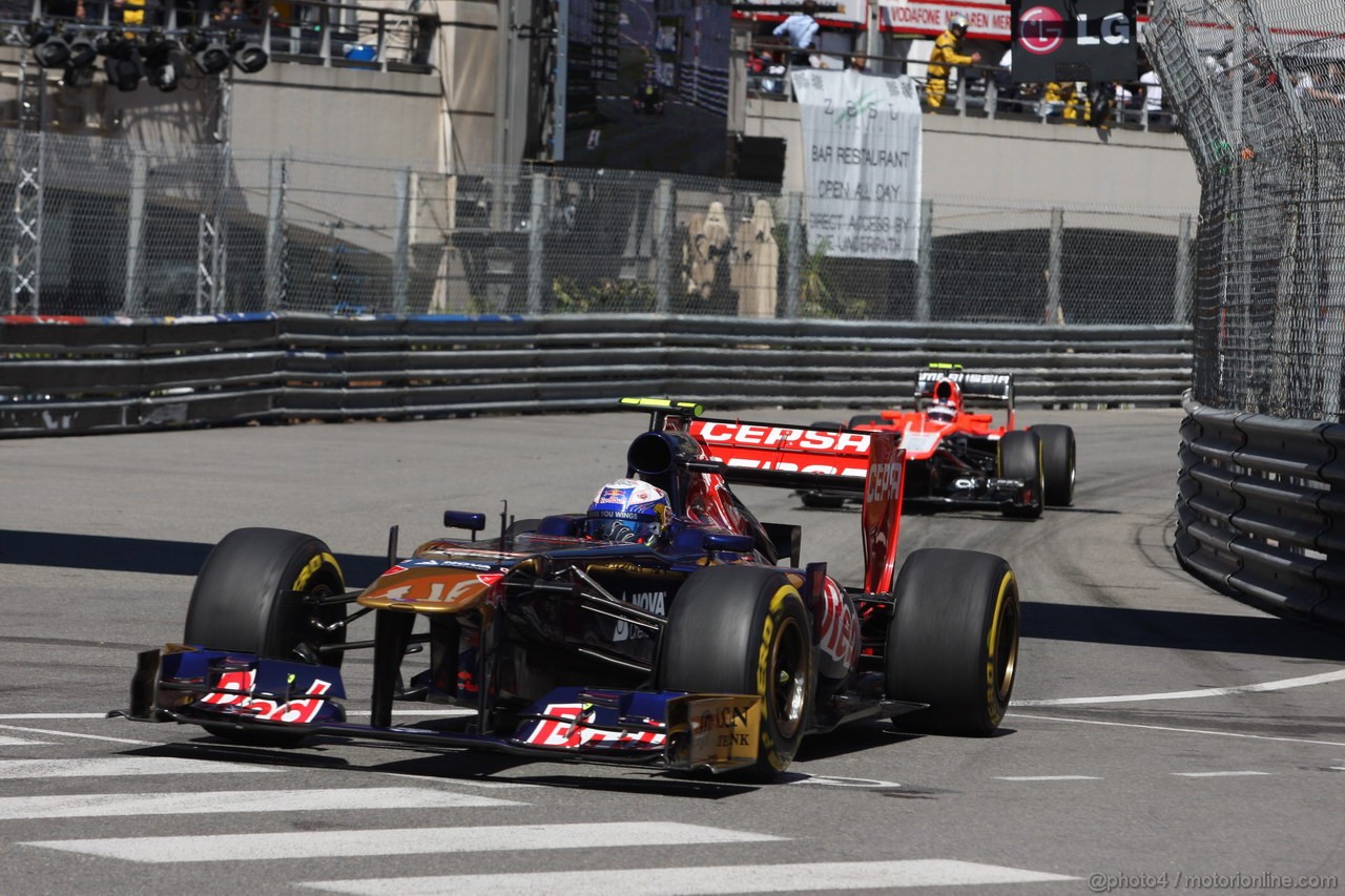 GP MONACO, 23.05.2013- Prove Libere 1, Daniel Ricciardo (AUS) Scuderia Toro Rosso STR8 