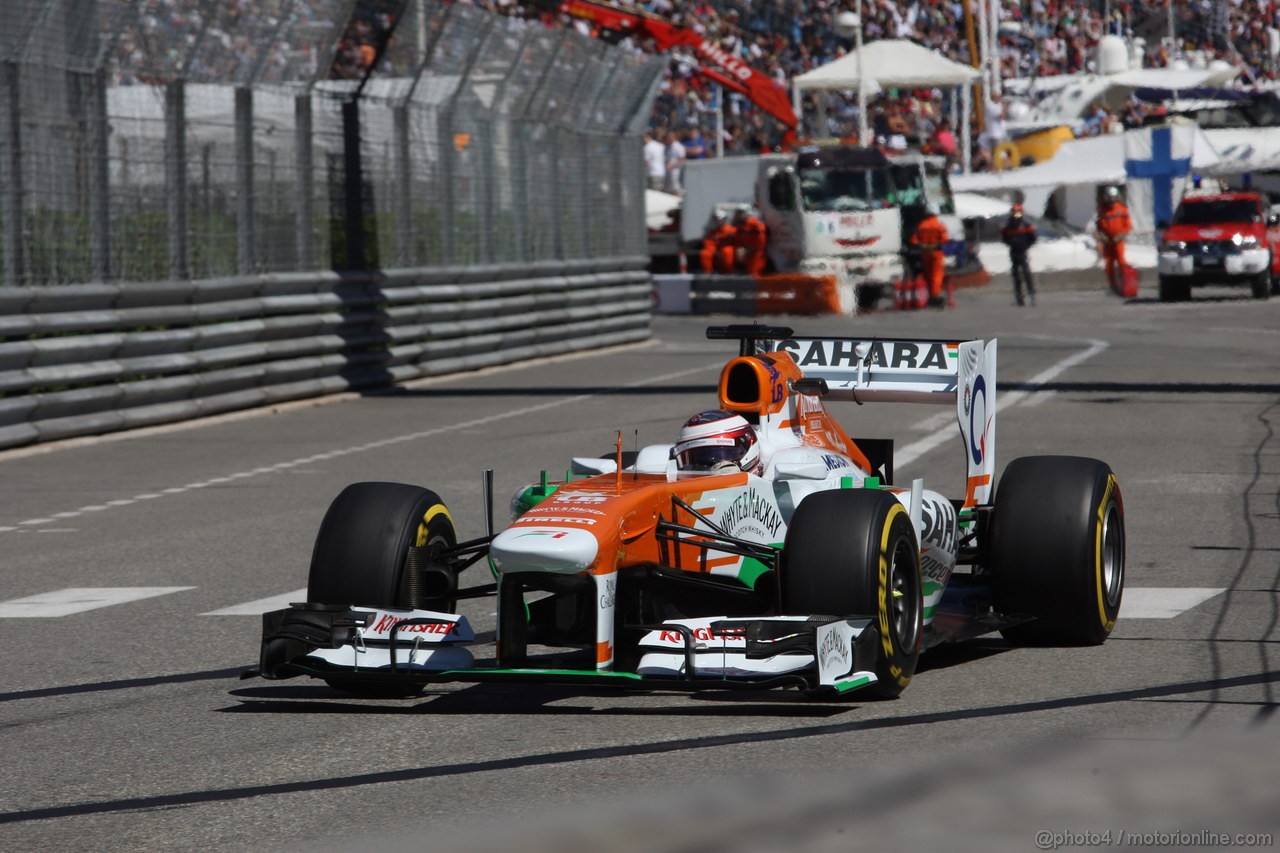 GP MONACO, 23.05.2013- Prove Libere 1, Paul di Resta (GBR) Sahara Force India F1 Team VJM06 
