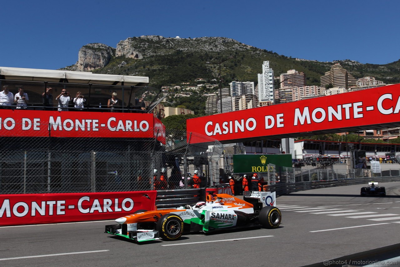GP MONACO, 23.05.2013- Prove Libere 1, Paul di Resta (GBR) Sahara Force India F1 Team VJM06 