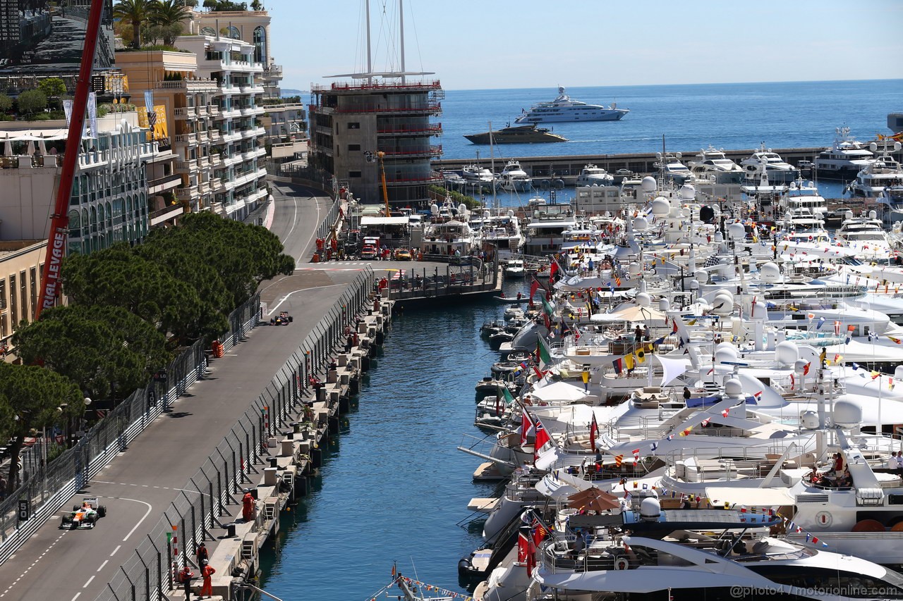 GP MONACO, 23.05.2013- Prove Libere 1, Adrian Sutil (GER), Sahara Force India F1 Team VJM06 