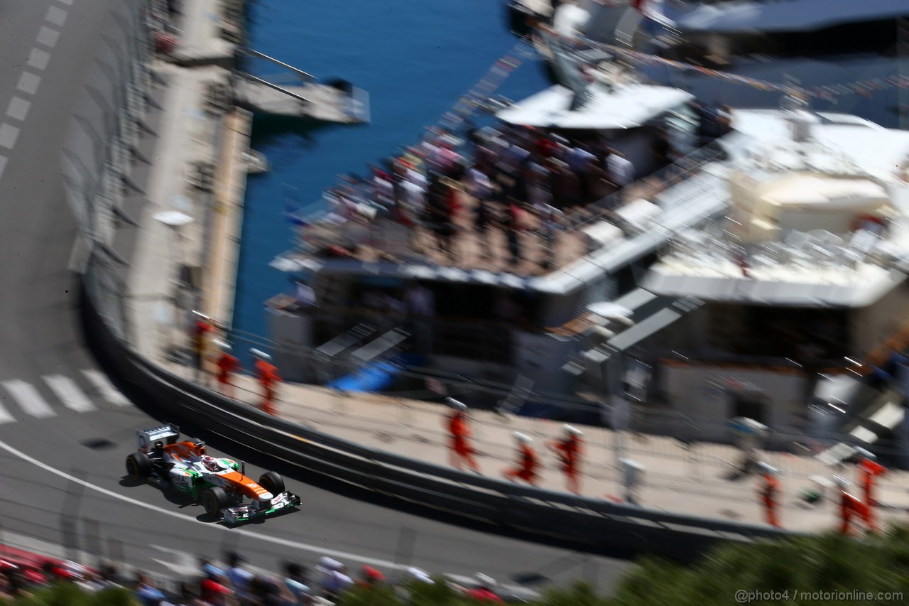 GP MONACO, 23.05.2013- Prove Libere 1, Paul di Resta (GBR) Sahara Force India F1 Team VJM06 