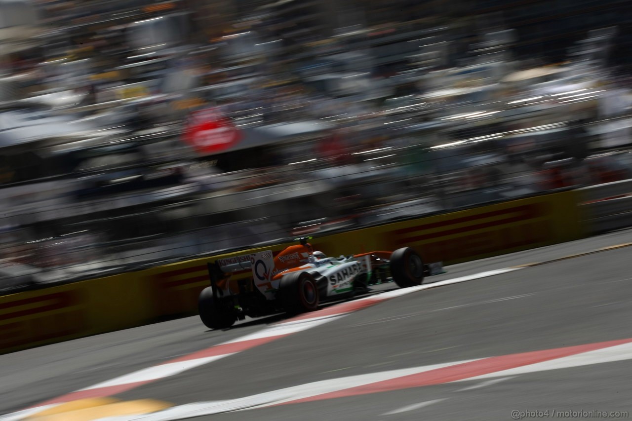 GP MONACO, 23.05.2013- Prove Libere 2, Adrian Sutil (GER), Sahara Force India F1 Team VJM06 