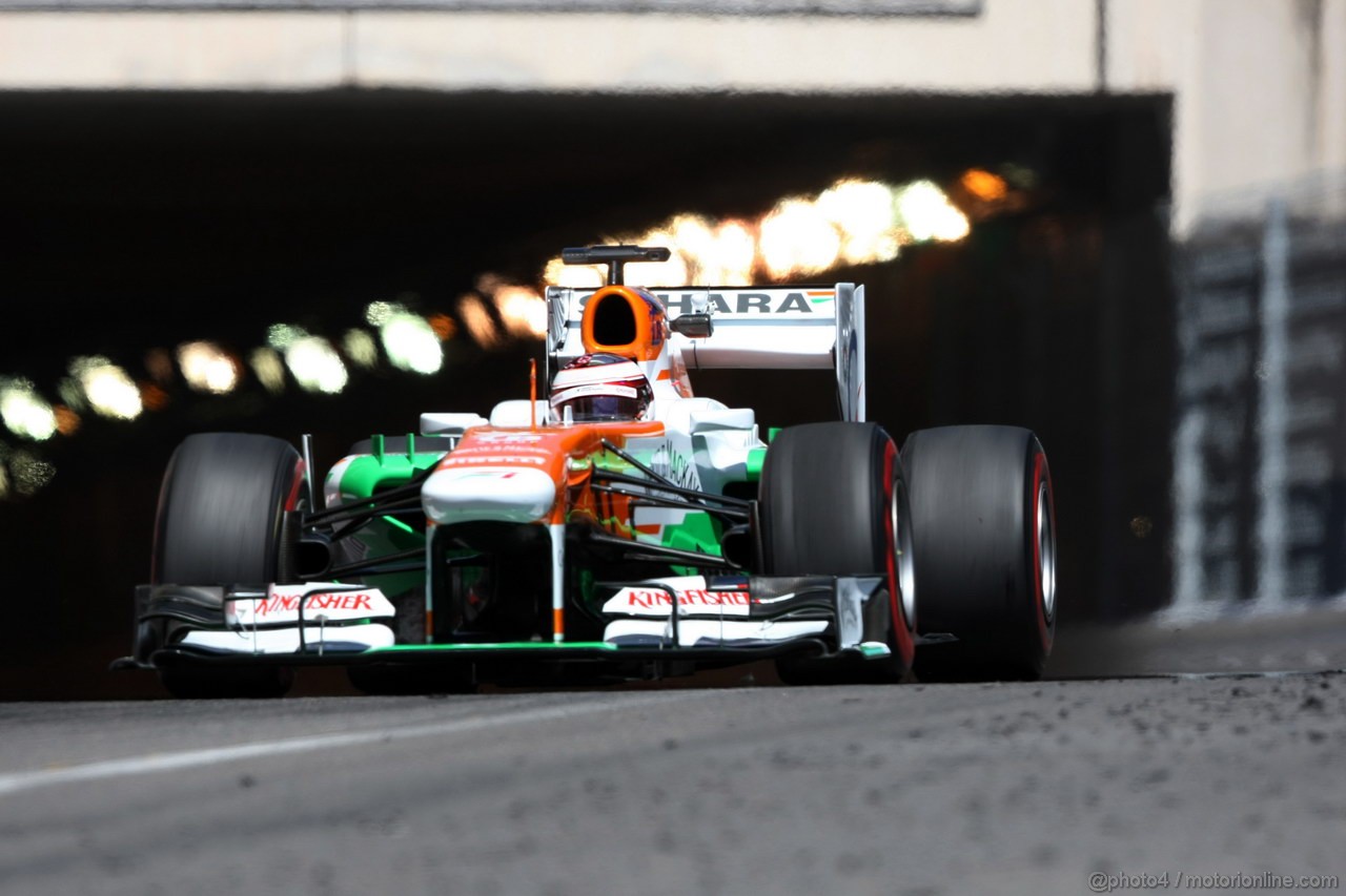 GP MONACO, 23.05.2013- Prove Libere 2, Paul di Resta (GBR) Sahara Force India F1 Team VJM06 