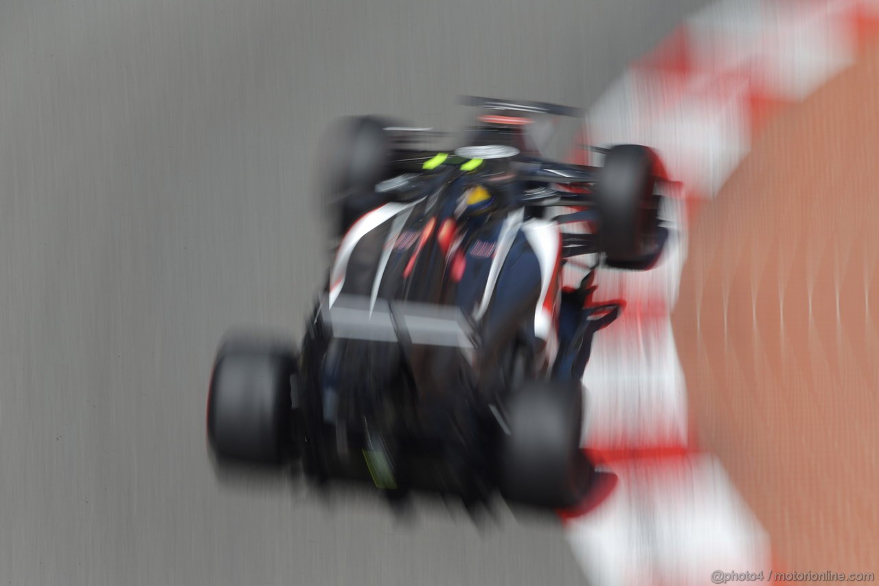 GP MONACO, 23.05.2013- Prove Libere 2, Esteban Gutierrez (MEX), Sauber F1 Team C32 