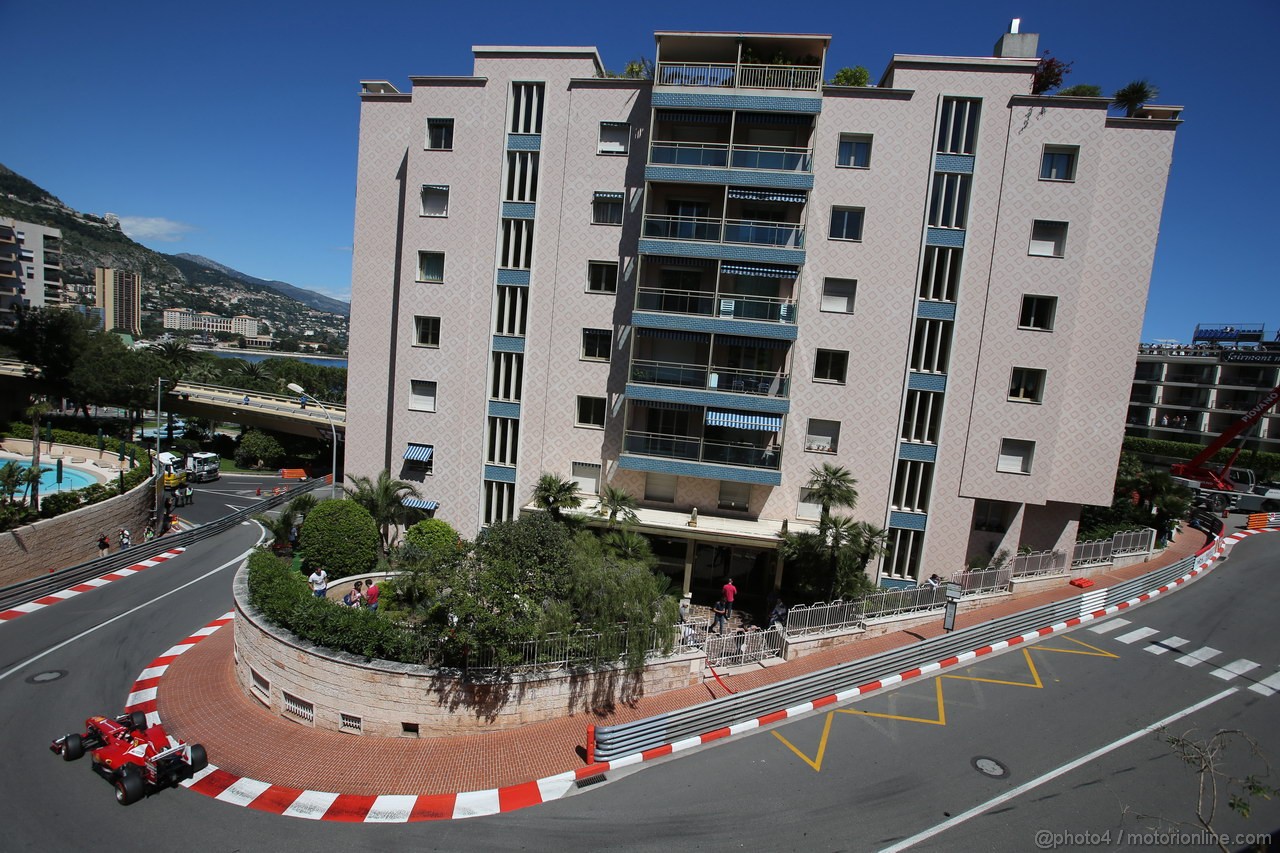 GP MONACO, 23.05.2013- Prove Libere 2, Fernando Alonso (ESP) Ferrari F138 