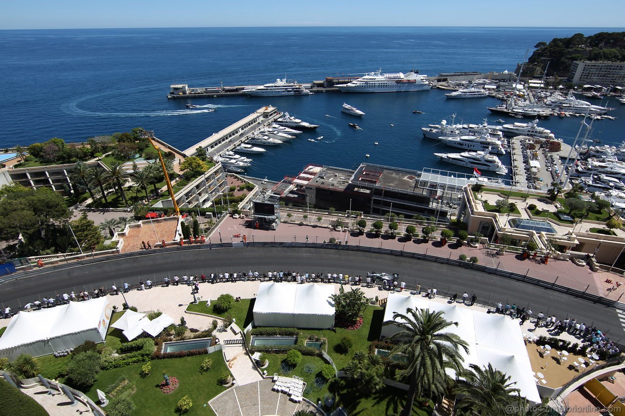 GP MONACO, 23.05.2013- Prove Libere 2,Nico Rosberg (GER) Mercedes AMG F1 W04 