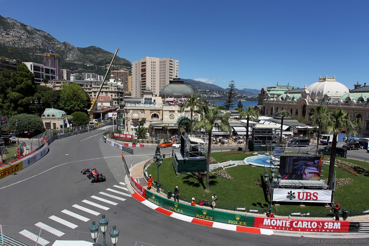 GP MONACO, 23.05.2013- Prove Libere 2, Sebastian Vettel (GER) Red Bull Racing RB9 
