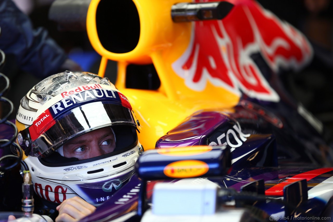GP MONACO, 23.05.2013- Prove Libere 2, Sebastian Vettel (GER) Red Bull Racing RB9 