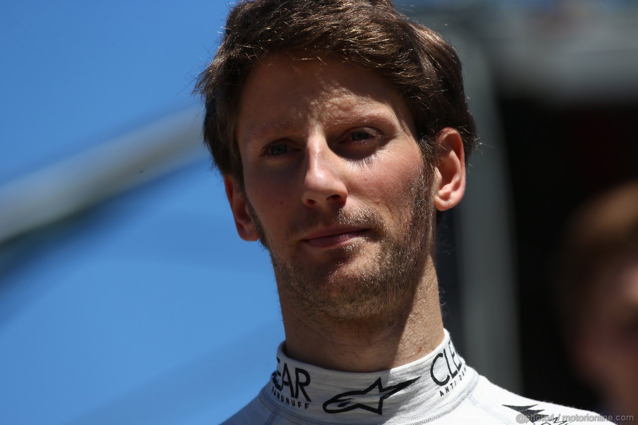 GP MONACO, 23.05.2013- Prove Libere 2, Romain Grosjean (FRA) Lotus F1 Team E21 