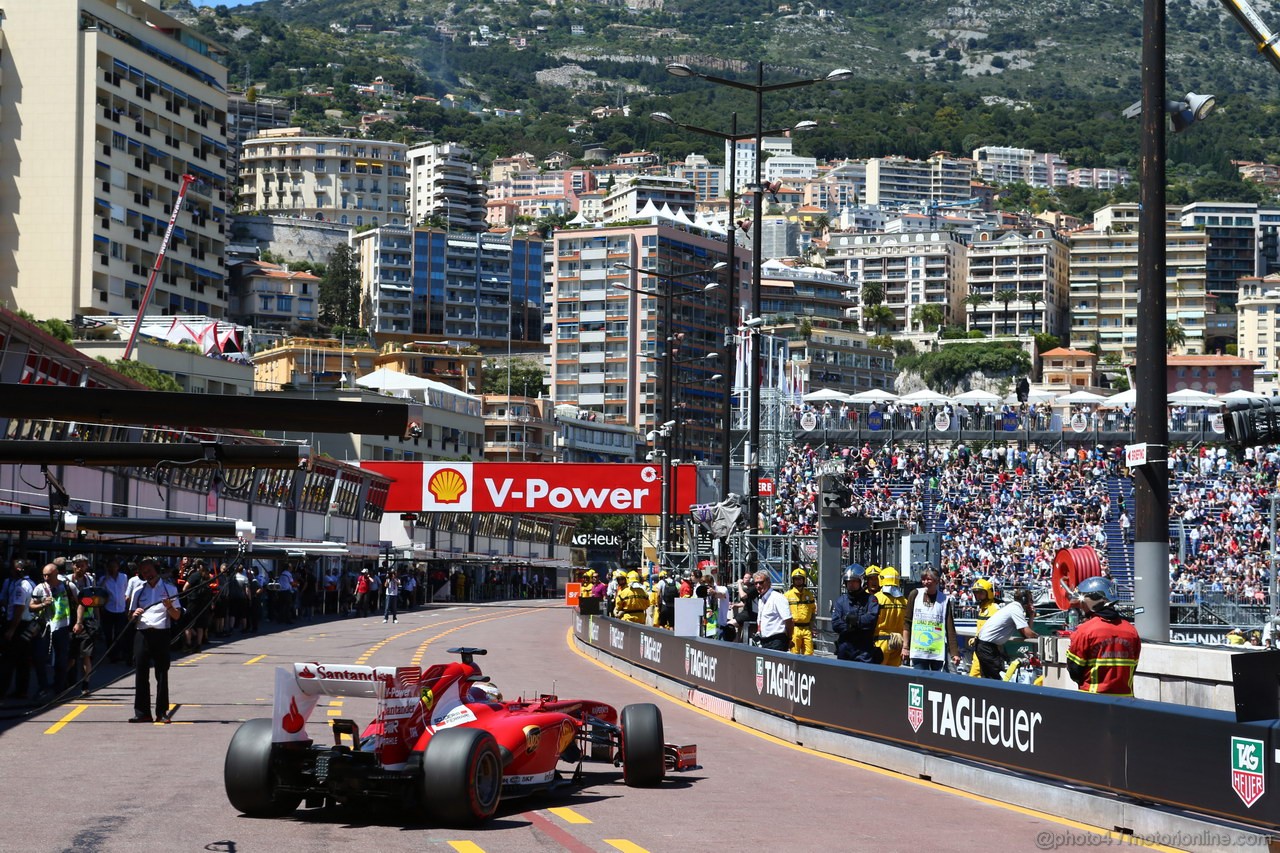 GP MONACO, 23.05.2013- Prove Libere 2, Fernando Alonso (ESP) Ferrari F138 