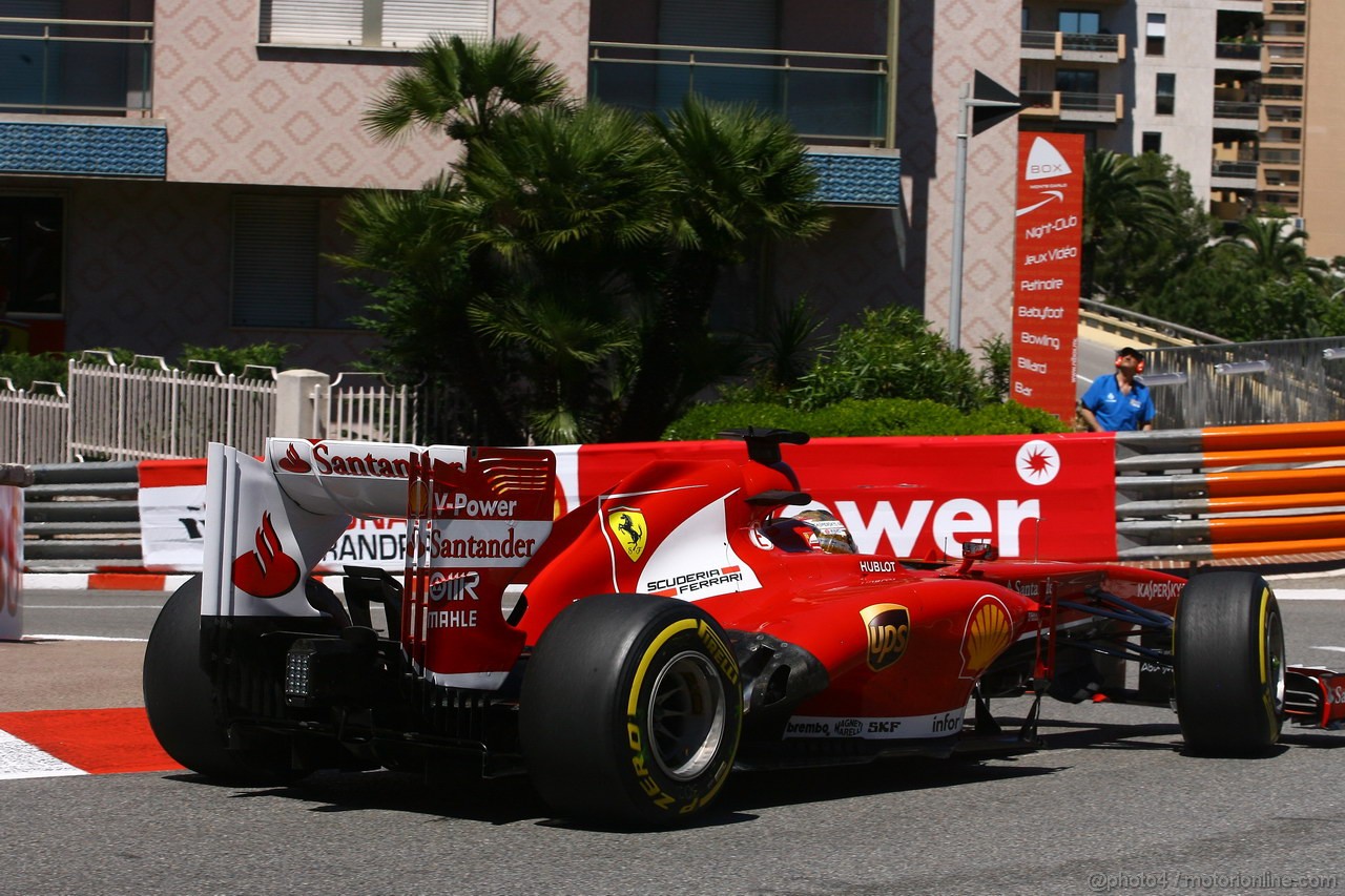 GP MONACO, 23.05.2013- Prove Libere 2, Fernando Alonso (ESP) Ferrari F138 
